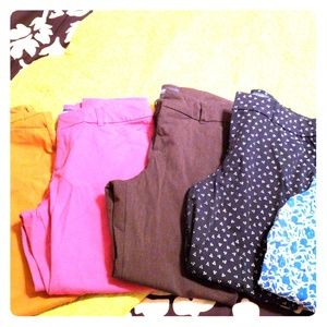 Mid-rise Pixie Pant Bundle  $30 for all